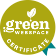 GreenWebspace Zertifikat für klimaneutrale Webseiten