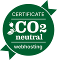 GreenWebspace Zertifikat für CO2-neutrales Webhosting